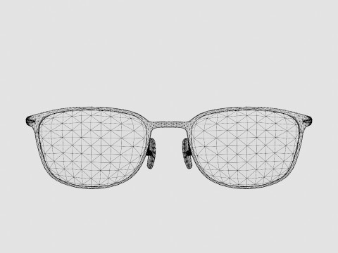 David Beckham - DB7016 YZ4 Glasses 3D 모델