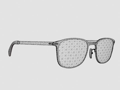 David Beckham - DB7016 YZ4 Glasses 3D 모델