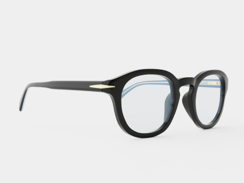 David Beckham - DB7017 807 Glasses 3D-Modell