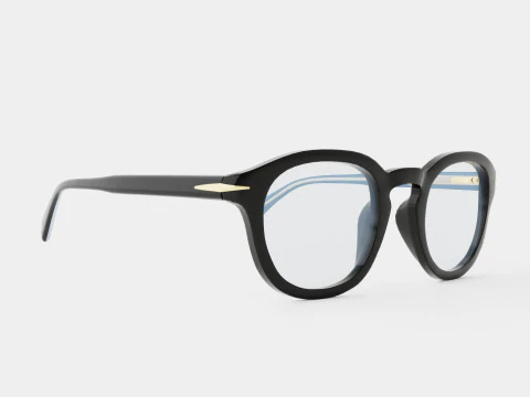 David Beckham - Lunettes DB7017 807 Modèle 3D