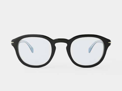 David Beckham - DB7017 807 Glasses 3D Model