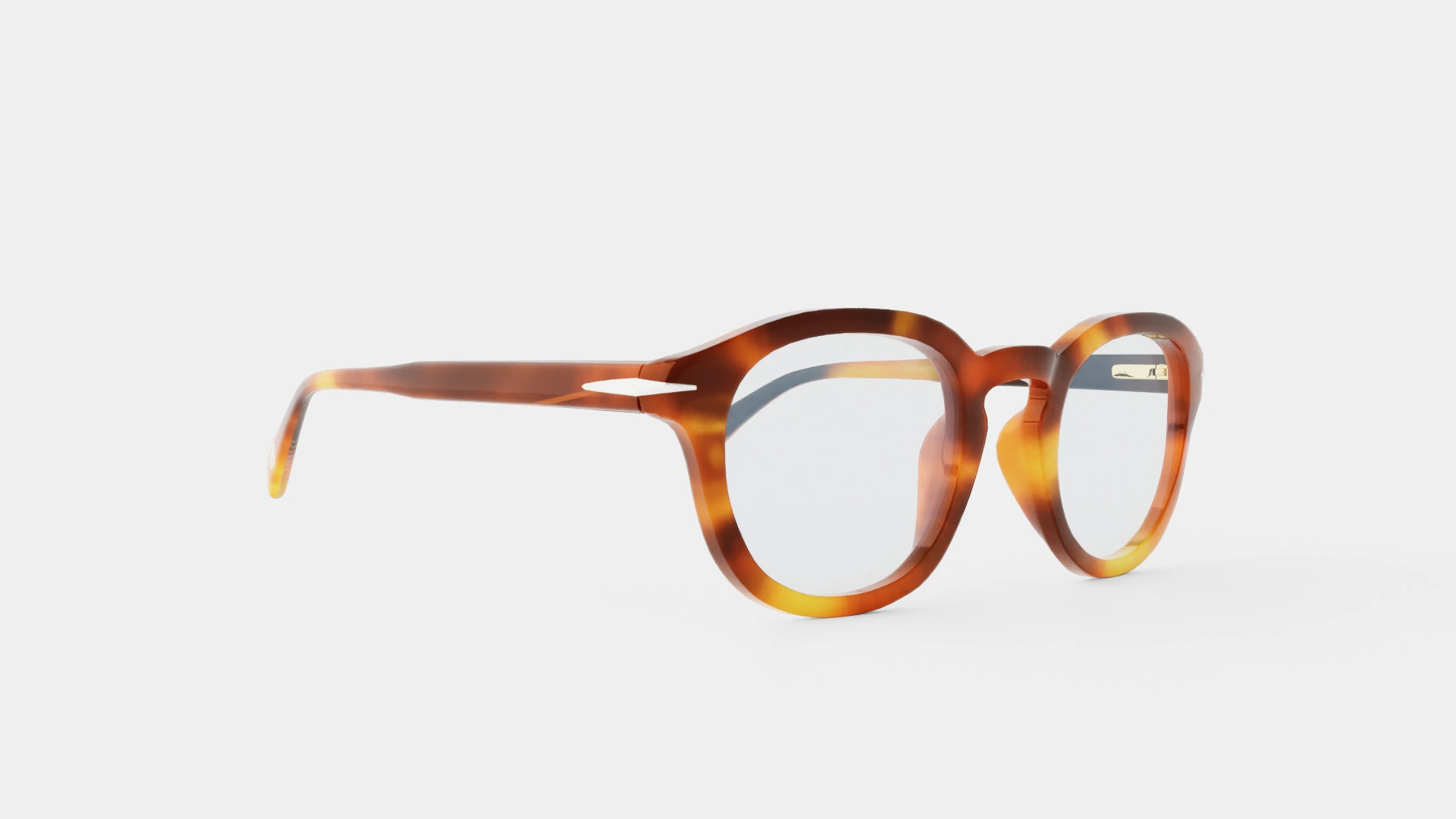 David Beckham - DB7017 EX4 Glasses 3D Model .c4d .max .obj .3ds .fbx .stl .blend 