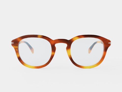 David Beckham - DB7017 EX4 Glasses 3D Model