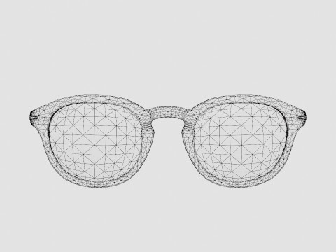David Beckham - DB7017 EX4 Glasses 3D Model