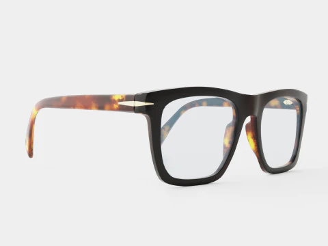 Дэвид Бекхэм &mdash; очки DB7020 WR7 3D Модель