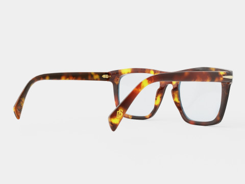 David Beckham - DB7020 WR7 Glasses Modelo 3D