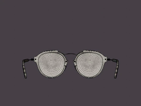 Dior - Eclat UGM 6013 Sunglasses 3D Model