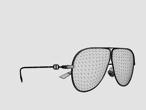 Dior - DIORCAMP 0032K Sunglasses 3D Modell