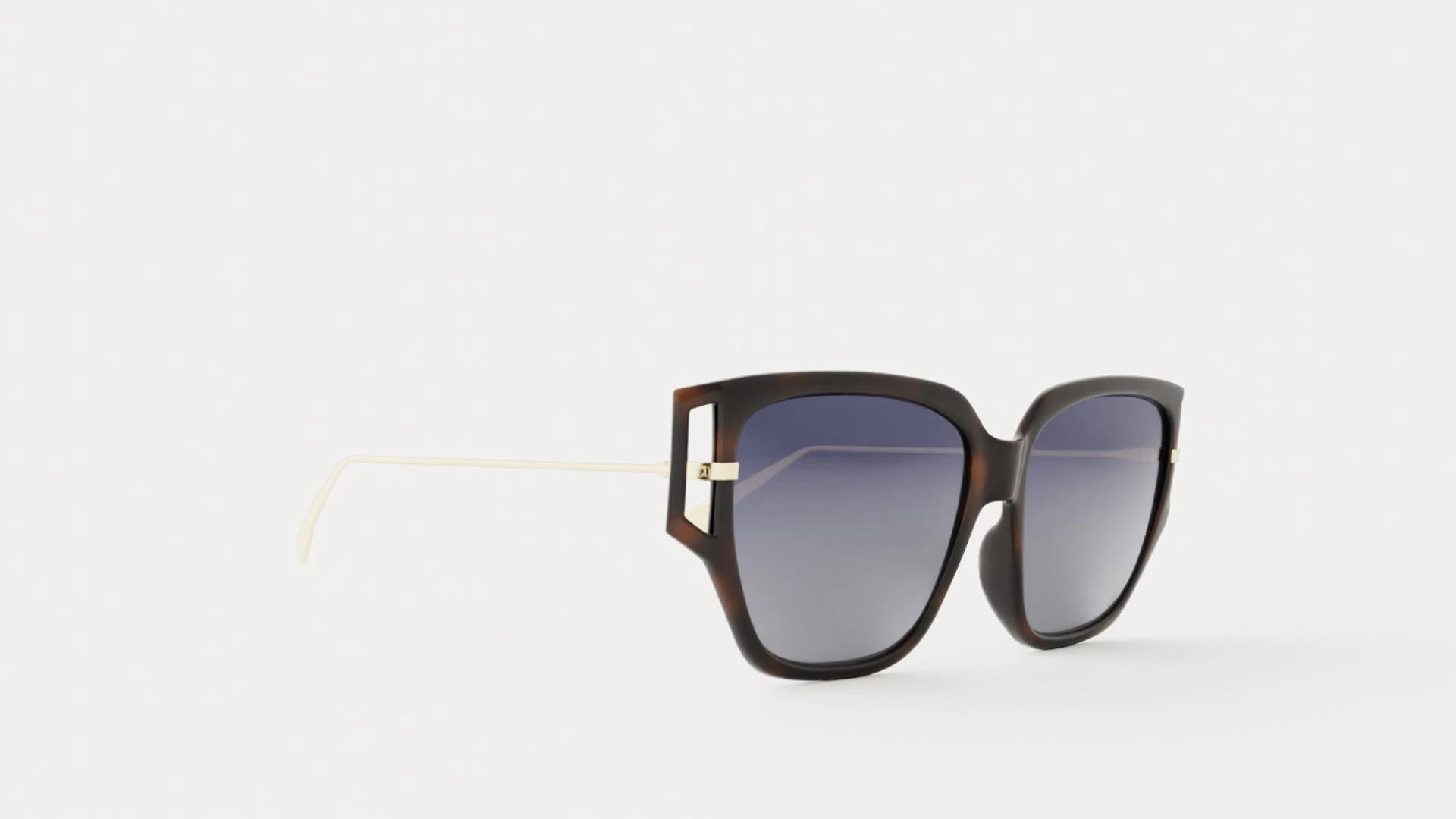 Dior - DIORDIRECTION3F 086 Sunglasses 3D Model .c4d .max .obj .3ds .fbx .stl .blend 
