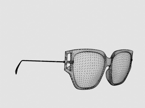 Dior - DIORDIRECTION3F 086 Sunglasses 3Dモデル