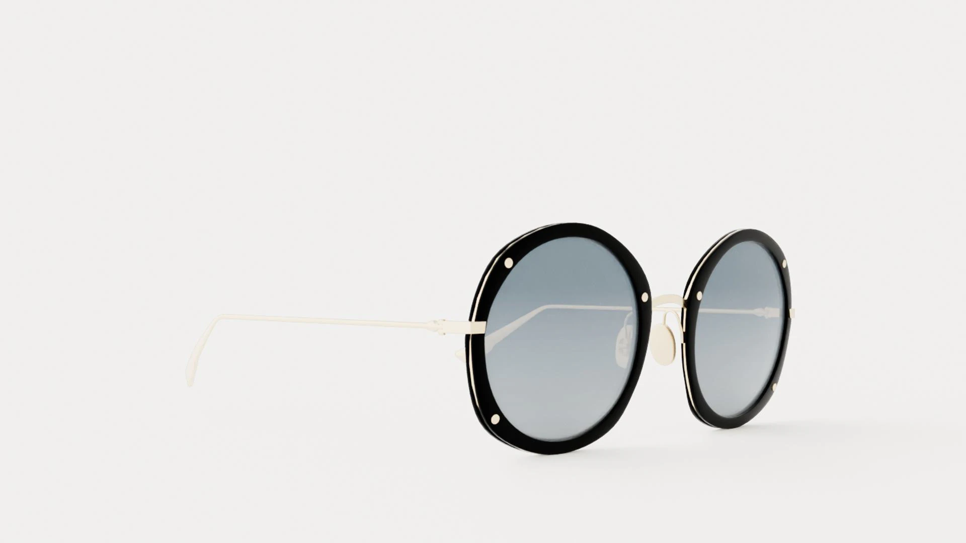 Dior - DIORHYPNOTIC1 2M2 Sunglasses 3D Model .c4d .max .obj .3ds .fbx .stl .blend