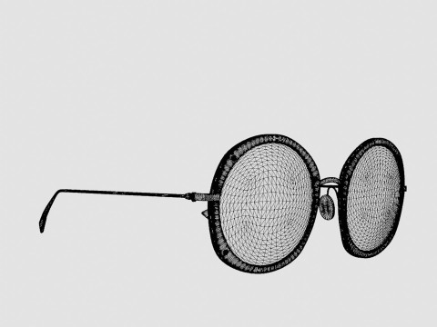 Dior - DIORHYPNOTIC1 2M2 Sunglasses 3D 모델