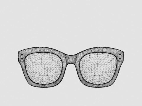 Dior - DIORIZON2 0T7 Sunglasses 3D Model
