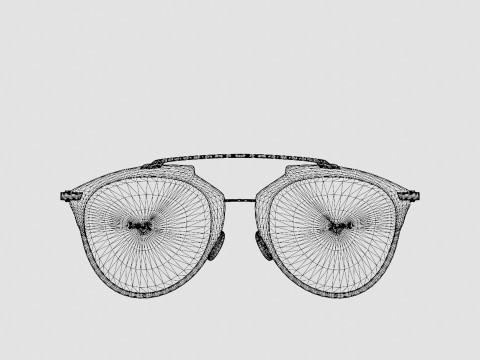 Dior - Reflected 321 Sunglasses 3D 모델