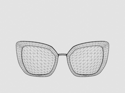 Dolce and Gabbana - 0DG4359 52 Sunglasses 3D-Modell
