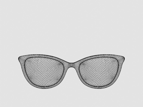 Dolce and Gabbana - DG3258 501 Glasses Model 3D