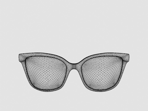 Dolce and Gabbana - DG3321 3215 Glasses 3D Model