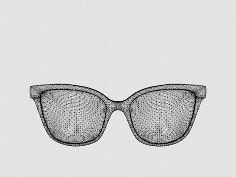 Dolce and Gabbana - DG3321 3215 Glasses 3D Model