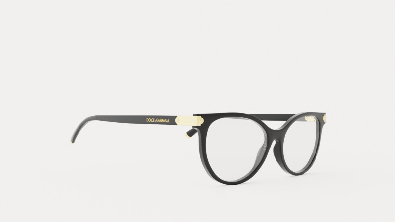 Dolce and Gabbana - DG5032 501 Glasses Modèle 3D .c4d .max .obj .3ds .fbx .stl .blend