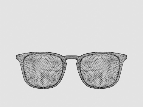 EOE EYEWEAR - Bergglim 52 Honey Glasses 3D Model