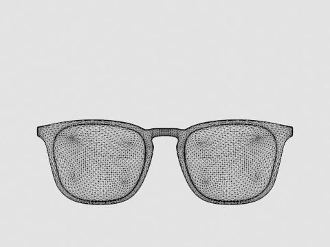 EOE EYEWEAR - Bergglim 52 Honey Glasses 3D Model