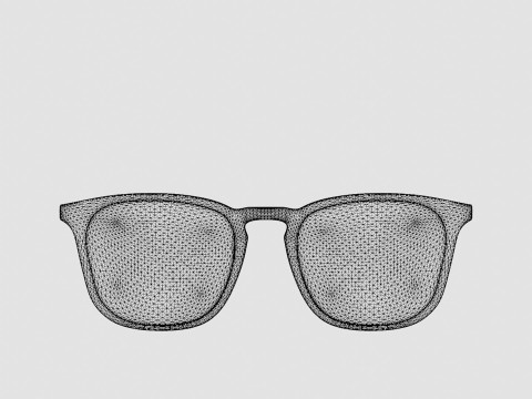 EOE 안경 - Bergglim 52 Storm 안경 3D 모델