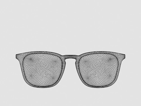 EOE EYEWEAR - Bergglim 52 Storm Glasses 3D Model