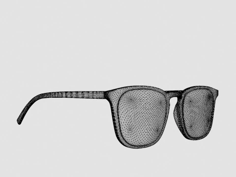 EOE EYEWEAR - Bergglim 52 Storm Glasses 3D Model