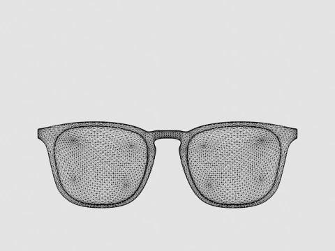 EOE EYEWEAR - Bergglim 52 Sunrise Glasses 3D Model