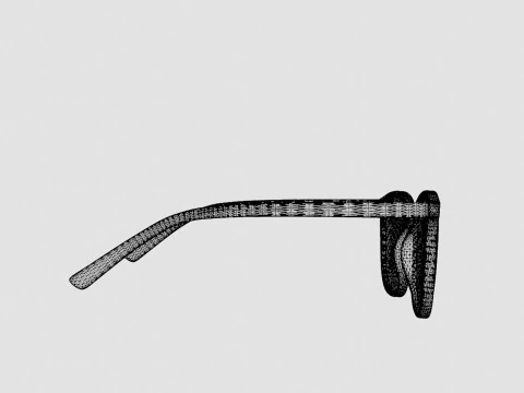 EOE EYEWEAR - Bergglim 52 Sunrise Glasses 3D Model