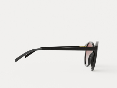 EOE EYEWEAR - Ensamheten Black Sunglasses 3D Модель
