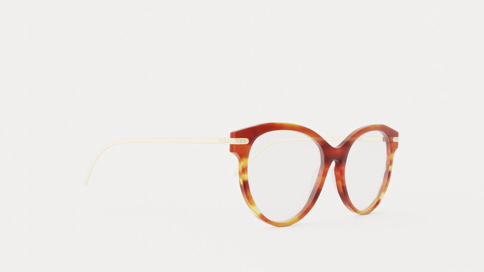 EOE EYEWEAR - Fredrika 53 Honey Glasses 3D Model .c4d .max .obj .3ds .fbx .stl .blend 
