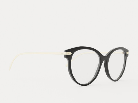 EOE EYEWEAR - Fredrika 53 Northern Black Glasses 3D-Modell