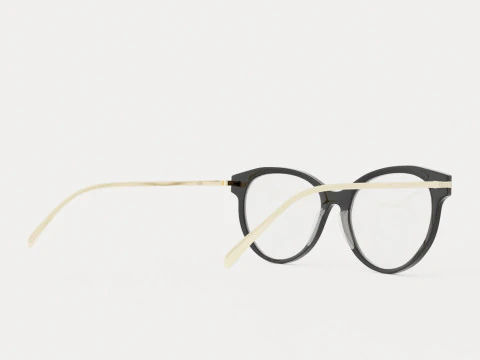 EOE EYEWEAR - Fredrika 53 Northern Black Glasses 3D Model