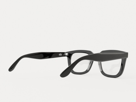 EOE EYEWEAR - He 49 Northern Black Glasses 3D Model