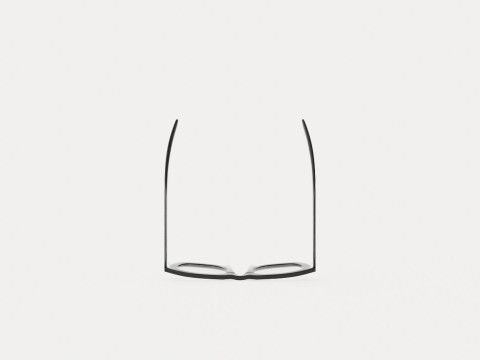EOE EYEWEAR - He 49 Northern Black Glasses 3D Model