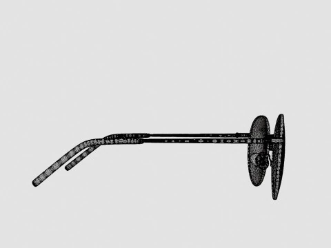 EOE EYEWEAR - Holmnas 50 Midnight Sun Glasses 3D Model