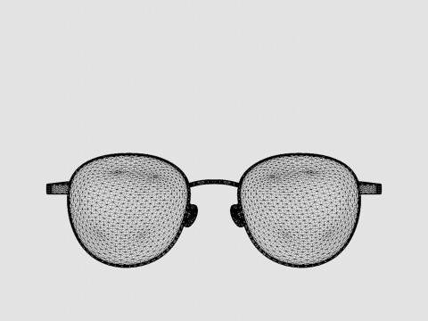 EOE EYEWEAR - Tavelsja Bronze Glasses 3D Model
