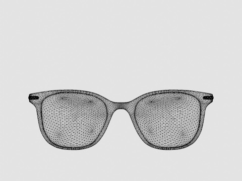 EOE EYEWEAR - Vilhelmina 51 Blueberry Glasses Model 3D