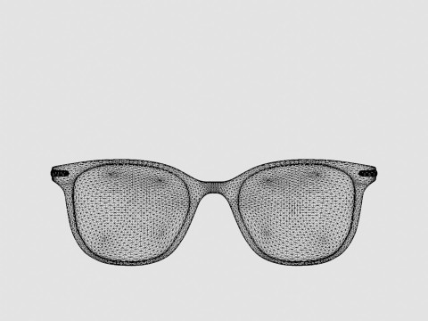 EOE EYEWEAR - Vilhelmina 51 NorthernBlack Glasses Modelo 3D