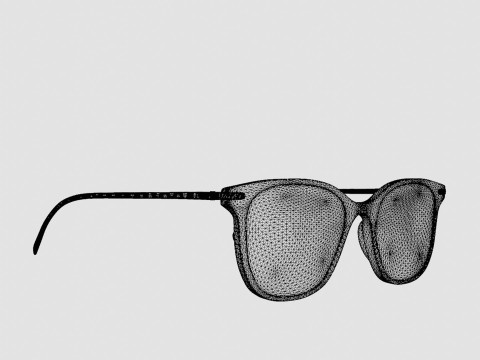 EOE EYEWEAR - Vilhelmina 51 NorthernBlack Glasses Modelo 3D