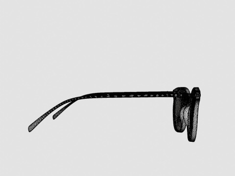 EOE EYEWEAR - Vilhelmina 51 NorthernBlack Glasses Modelo 3D
