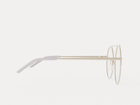 Eco - Antibes Silver Glasses Modello 3D