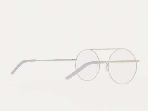 Eco - Antibes Silver Glasses Modello 3D