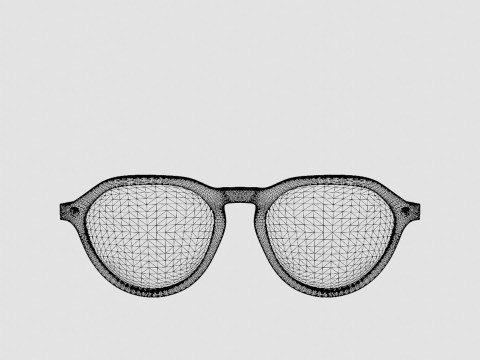 Eco - Arve Coral Glasses 3Dモデル