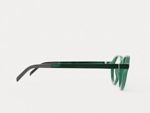 Eco - Arve Green Glasses 3D Model