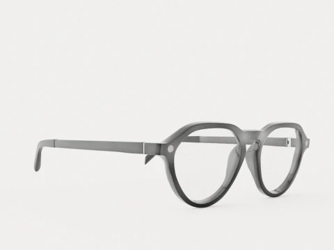 Эко - Дымчатые очки Arve 3D Модель