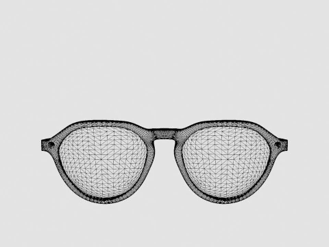 Eco - Arve Smoke Glasses 3D Model