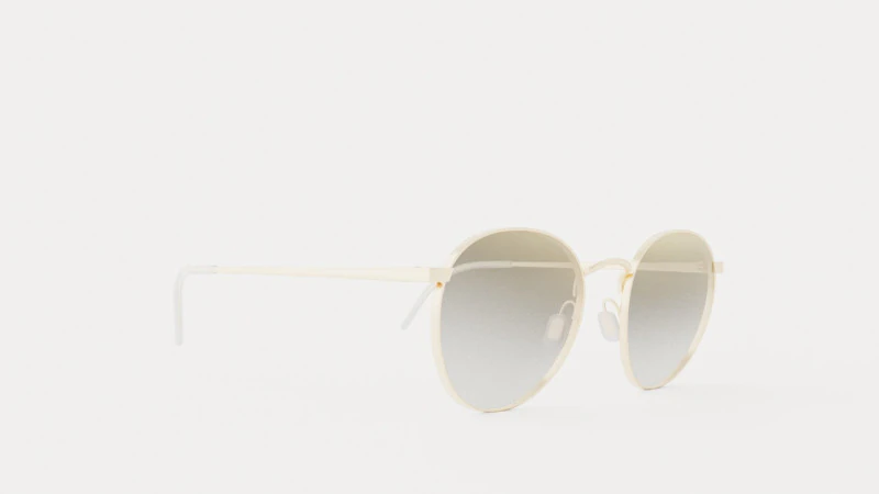 Eco - &Oacute;culos de sol BELIZE GOLD Modelo 3D .c4d .max .obj .3ds .fbx .stl .blend 