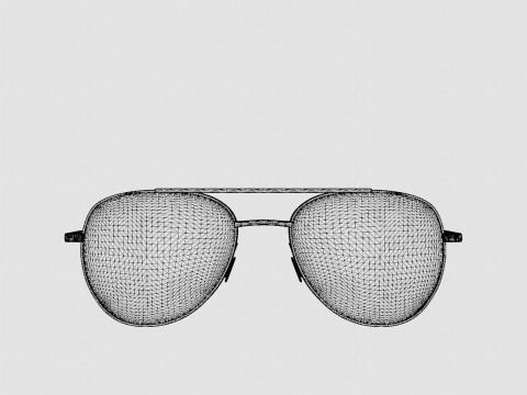 Eco - Brisbane Gold 5316 Glasses 3D Model